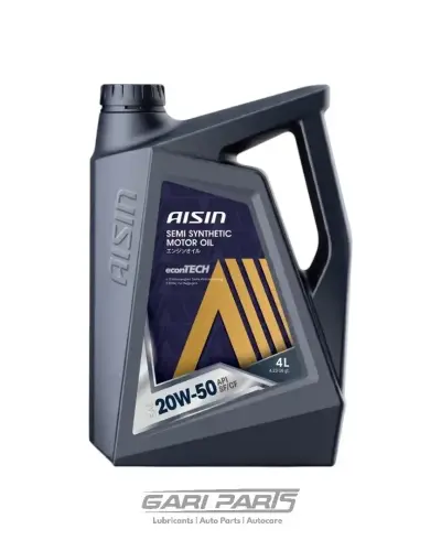 20W-50 AISIN SEMI SYNTHETIC (SF) MADE IN KOREA API SF PETROL ENGINE MOTOR OIL GENUINE BUY FROM GARIPARTS