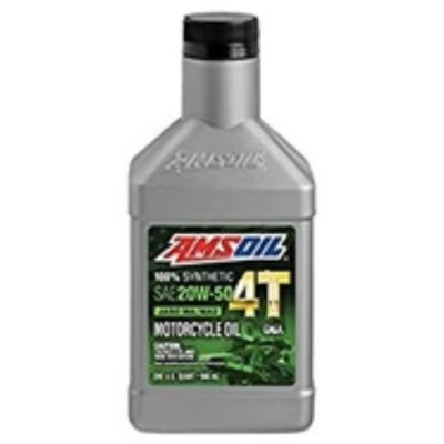 AMSOIL 20W-50 MOTORCYCLE OIL 20W-50 SYNTHETIC PRO SN JASO MA-2 , SN BI