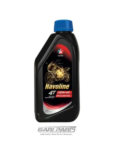 20W-40 CALTEX HAVOLINE® 4T MOTORCYCLE OIL SAE API SG / JASO MA-2 BIKE
