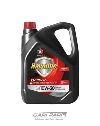 10W-30 CALTEX Havoline Formula SAE API SP PETROL ENGINE MOTOR OIL GENU