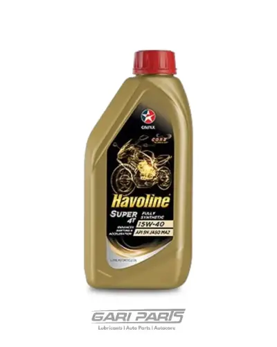 5W-40 CALTEX HAVOLINE® 4T FULLY SYNTHETIC SUPER 4T AB/JASO MA2 API SN
