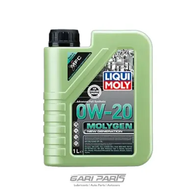 0W-20 LIQUI MOLY MOLYGEN NEW GENERATION FULLY SYNTHETIC API SP PETROL ENGINE MOTOR OIL GENUINE BUY FROM GARIPARTS