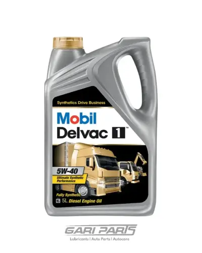 5W-40 Mobil 1 IMPORTED DELVAC 1 API CI-4 DIESEL ENGINE MOTOR OIL GENUINE BUY FROM GARIPARTS