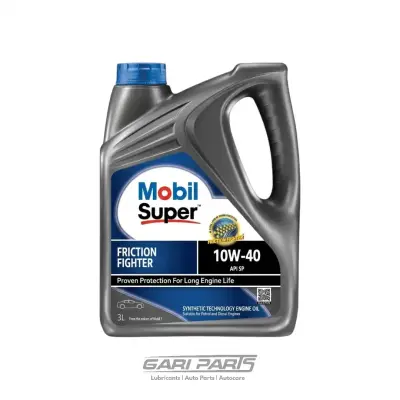 10W-40 Mobil 1 SUPER Friction Fighter SYNTHETIC API SN+ PETROL ENGINE MOTOR OIL GENUINE BUY FROM GARIPARTS