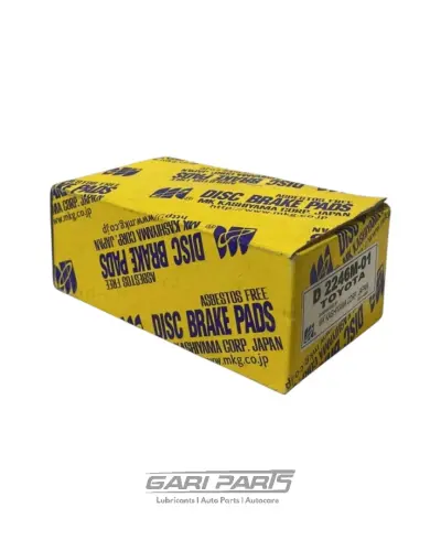 NISSAN DAYS,BLUEBIRD BRAKE PAD FRONT FREE ASBESTOR MK YELLOW D-1288-N/Y