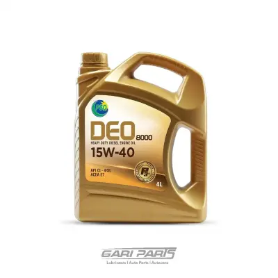 15W-40 PSO DEO 8000 NEW SAE API CI-4 DIESEL ENGINE MOTOR OIL GENUINE BUY FROM GARIPARTS