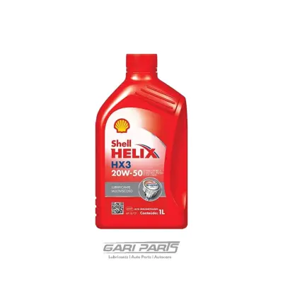 20W-50 Shell HELIX HX3 API SL/CF PETROL ENGINE MOTOR OIL GENUINE BUY FROM GARIPARTS