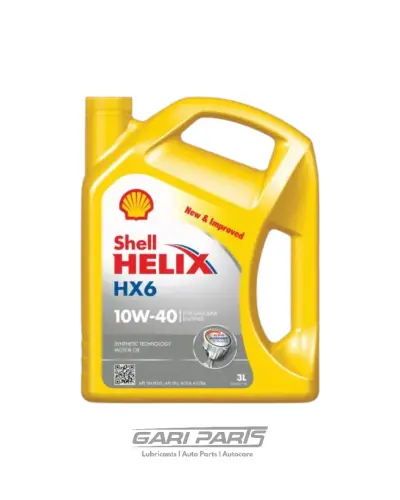 10W-40 Shell HELIX HX6 SYNTHETIC API SP PETROL ENGINE MOTOR OIL GENUINE BUY FROM GARIPARTS