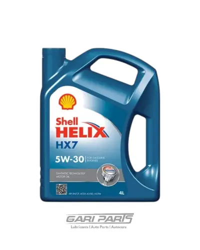 5W-30 Shell HELIX HX7 SYNTHETIC API SP PETROL ENGINE MOTOR OIL GENUINE BUY FROM GARIPARTS