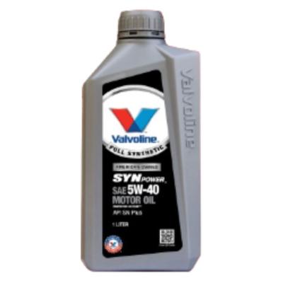 VALVOLINE 5W-40 SYN POWER SP 5W-40 SP PETROL ENGINE MOTOR OIL 1 LITRE