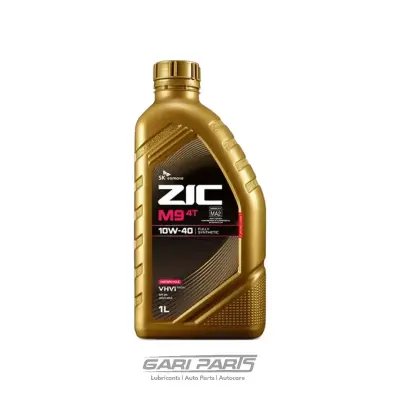 10W-40 ZIC M9 FULLY SYNTHETIC API JASO-MA2 BIKE ENGINE MOTOR OIL GENUINE BUY FROM GARIPARTS